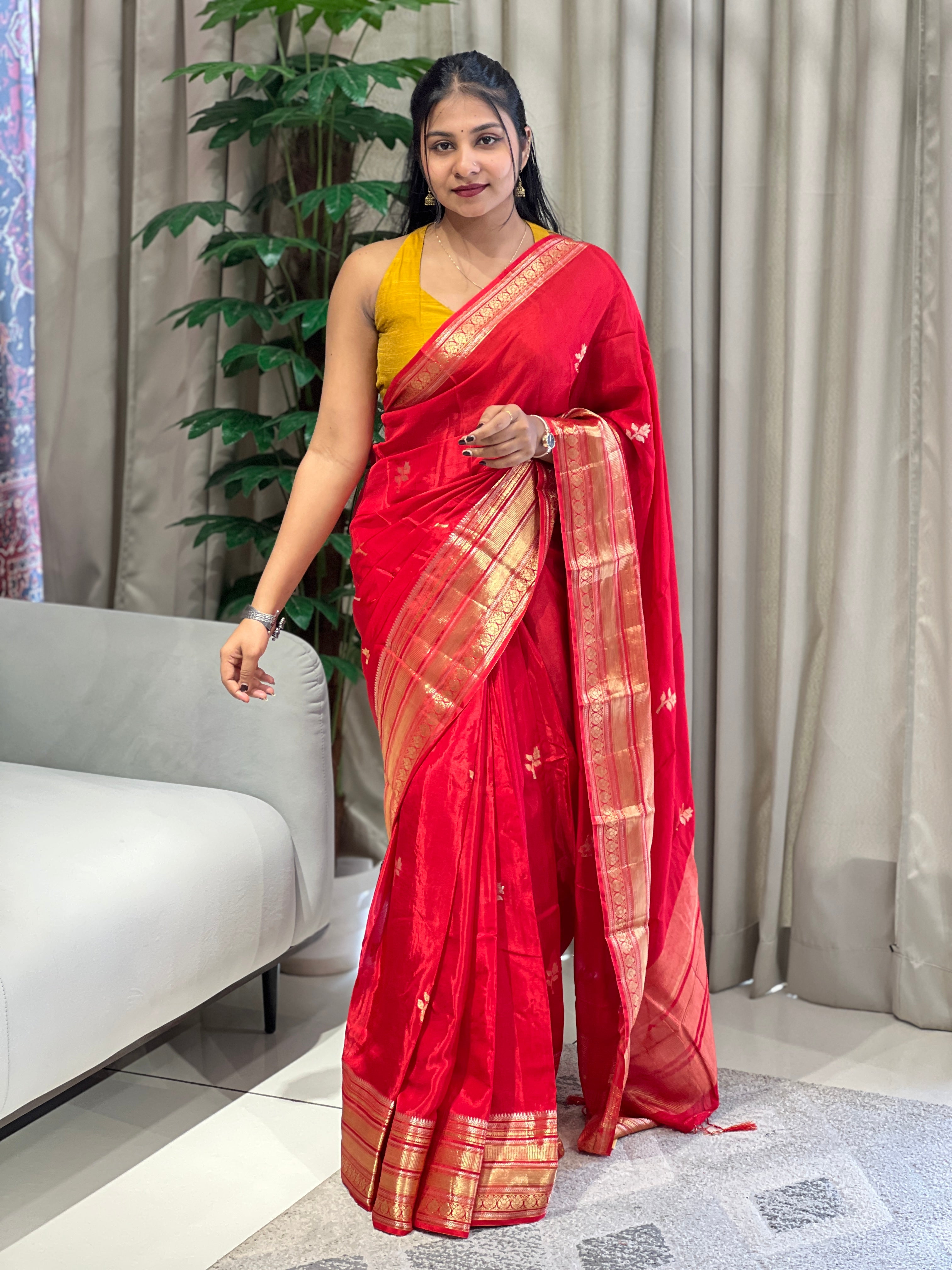 Zari Woven Banarasi Saree | NN417