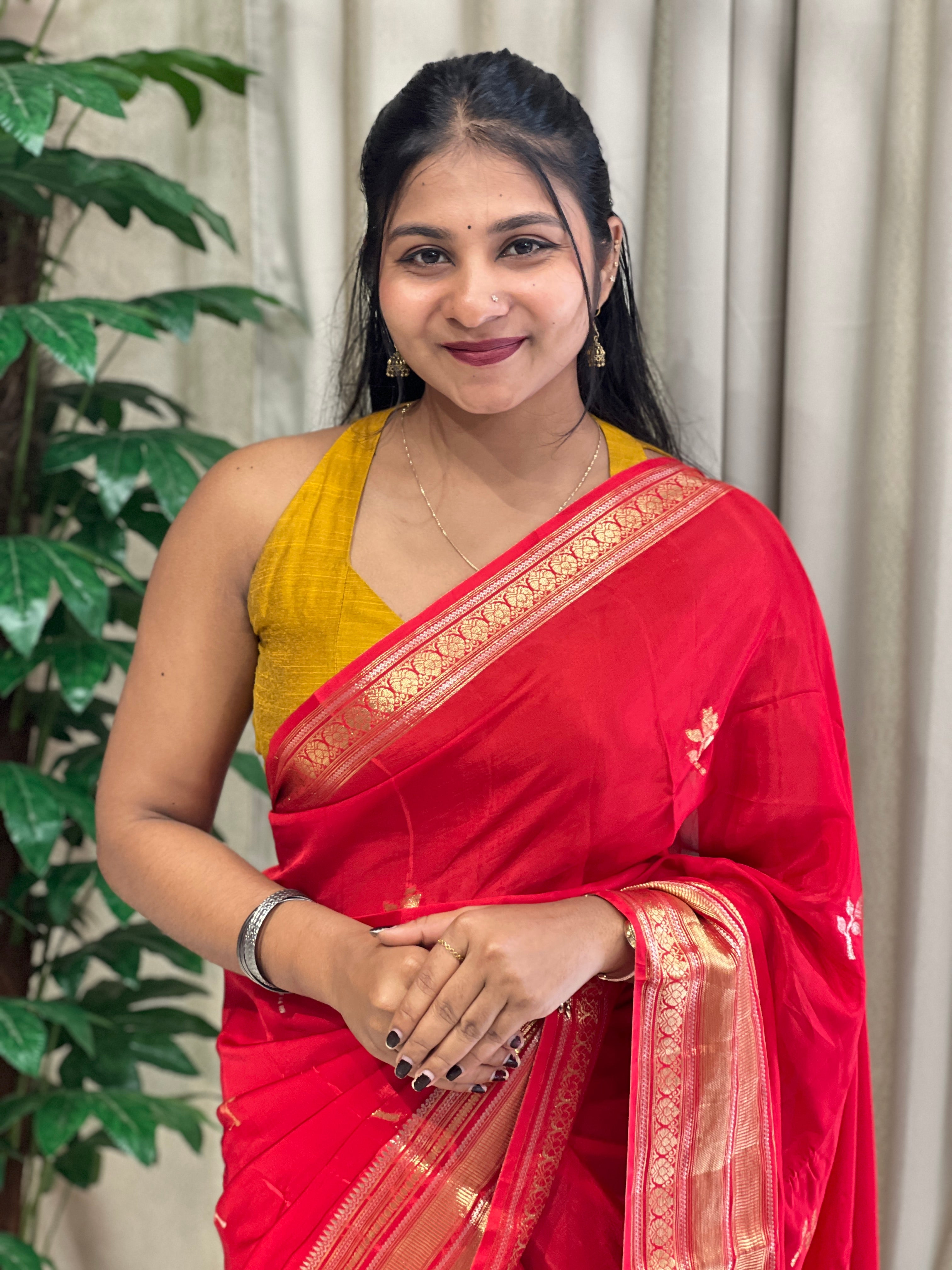 Zari Woven Banarasi Saree | NN417