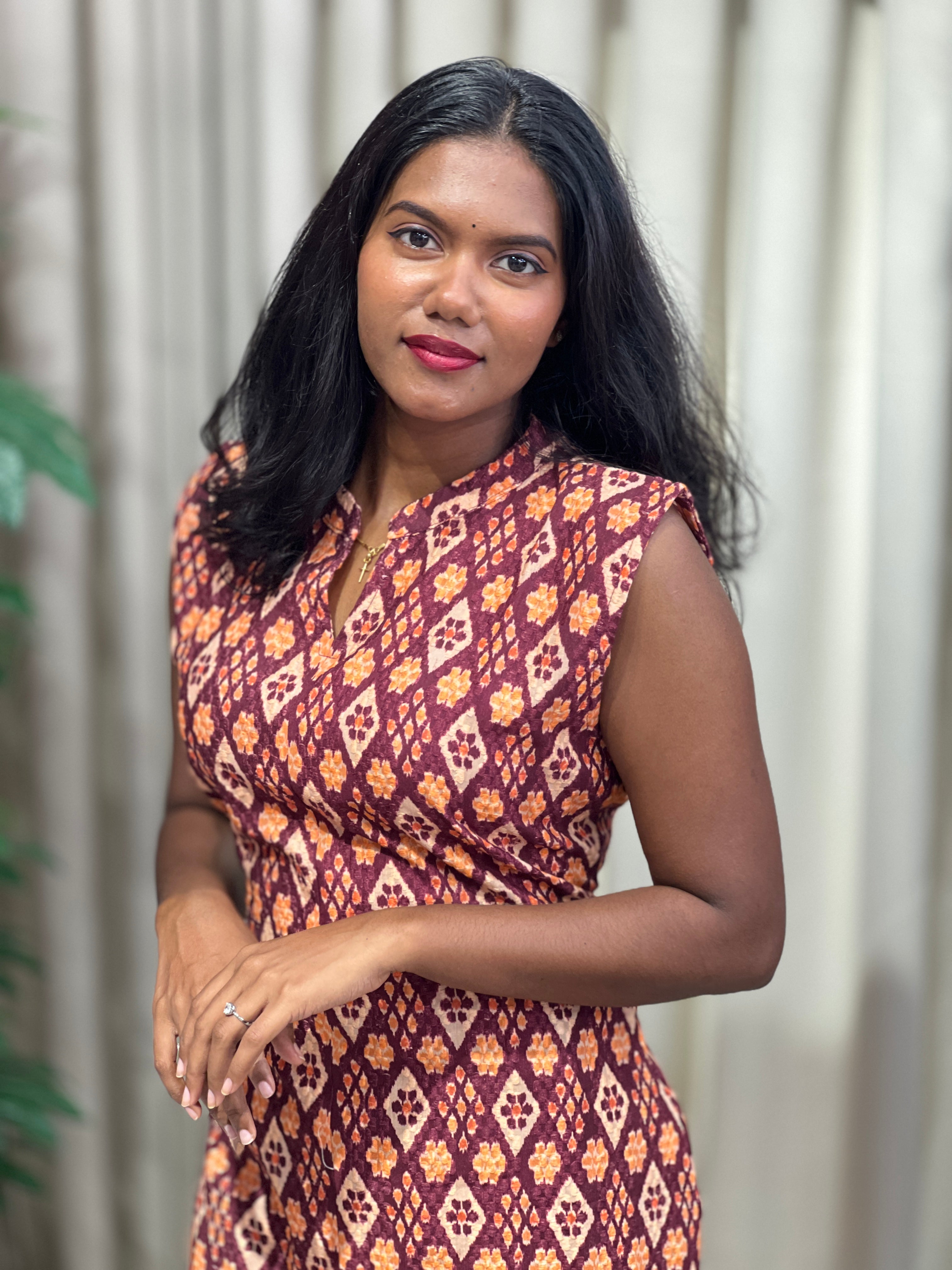 Digital Printed Cotton Kurta | RMLA306