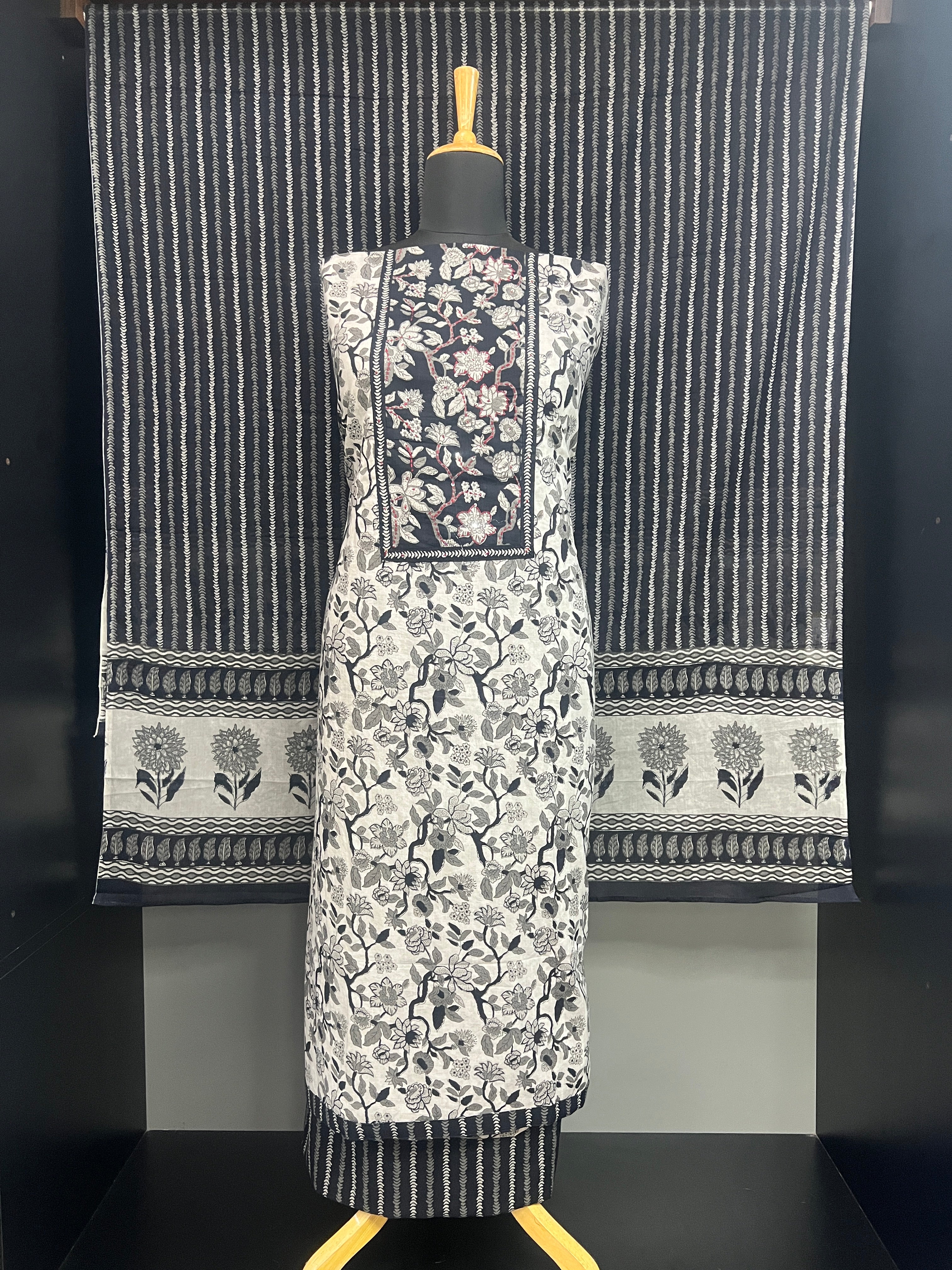 Printed Cotton Salwar Set | JRC130