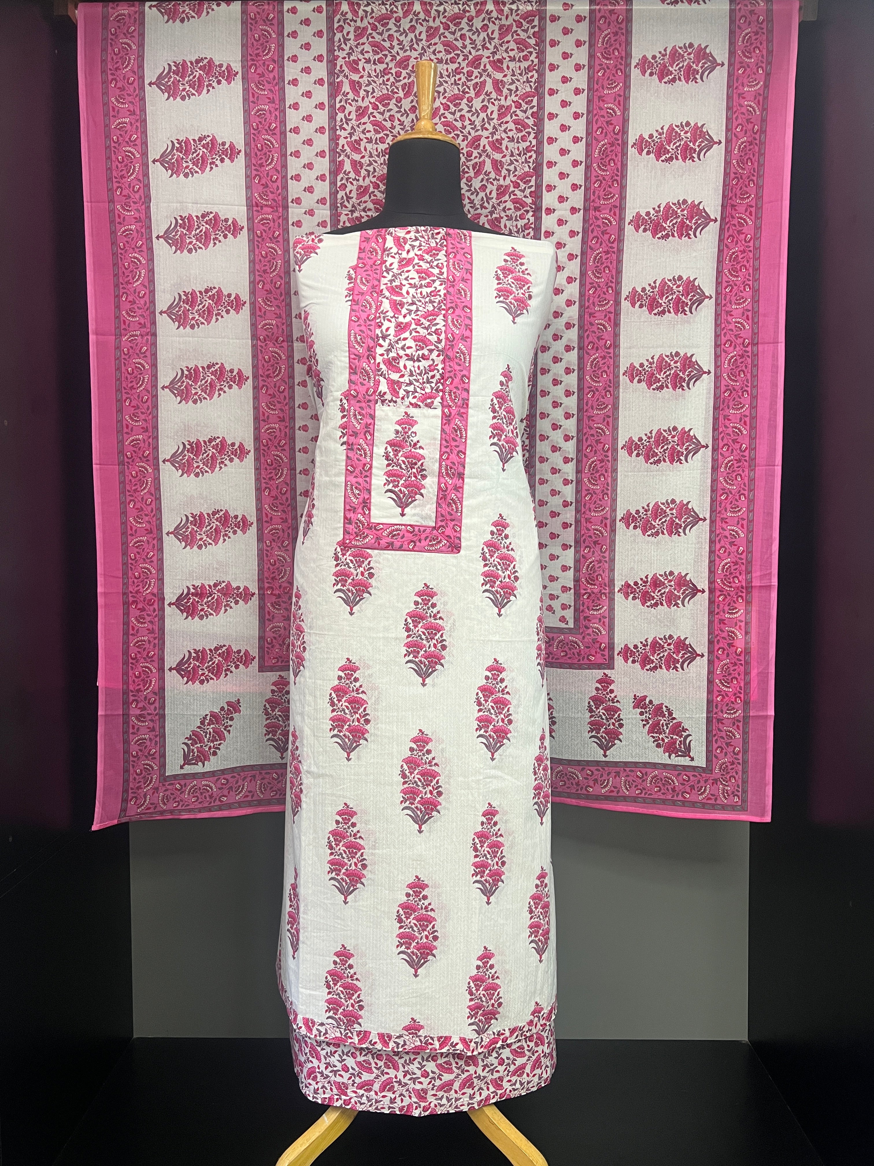 Printed Cotton Salwar Set | JRC126