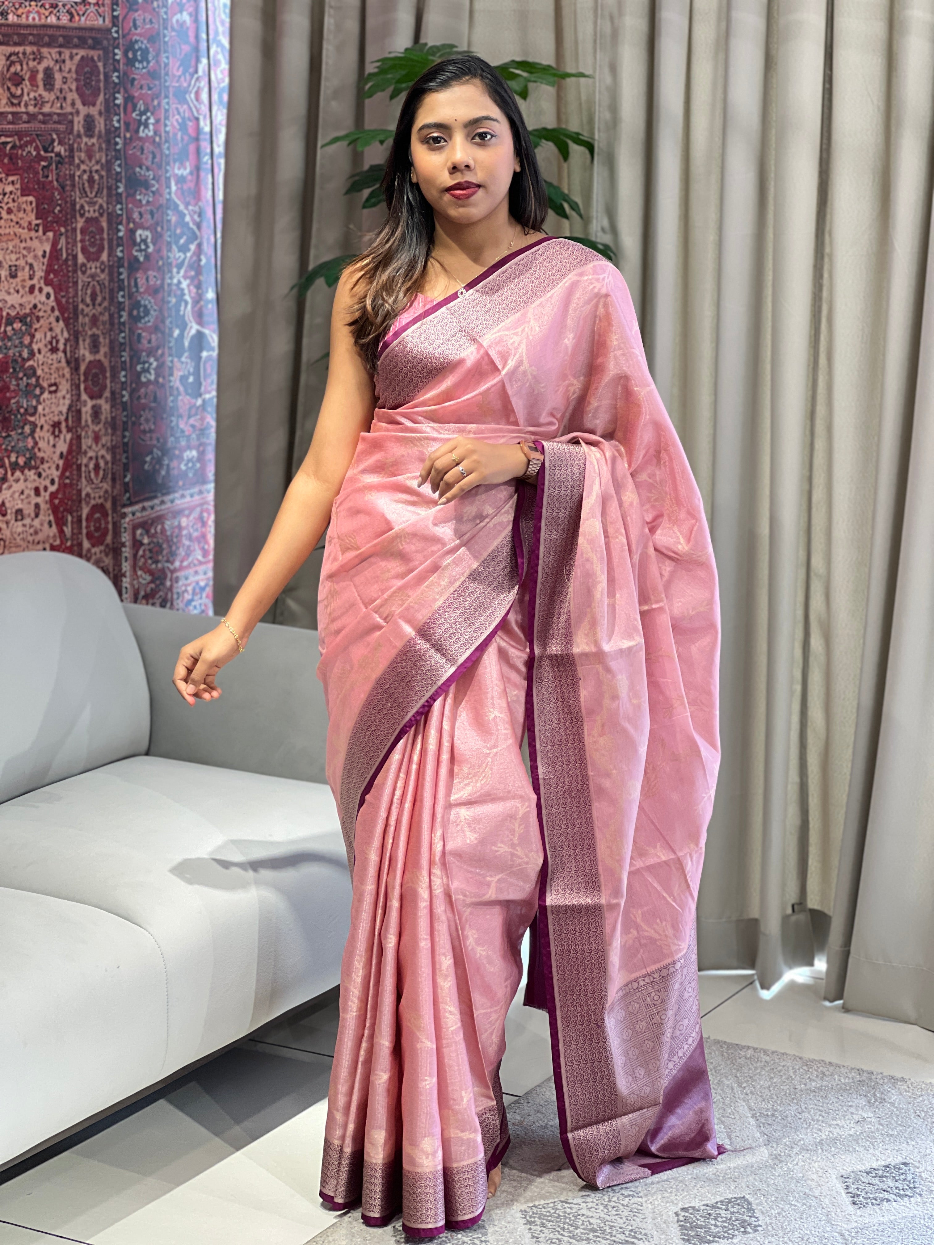 Zari Woven Banarasi Saree | NN415