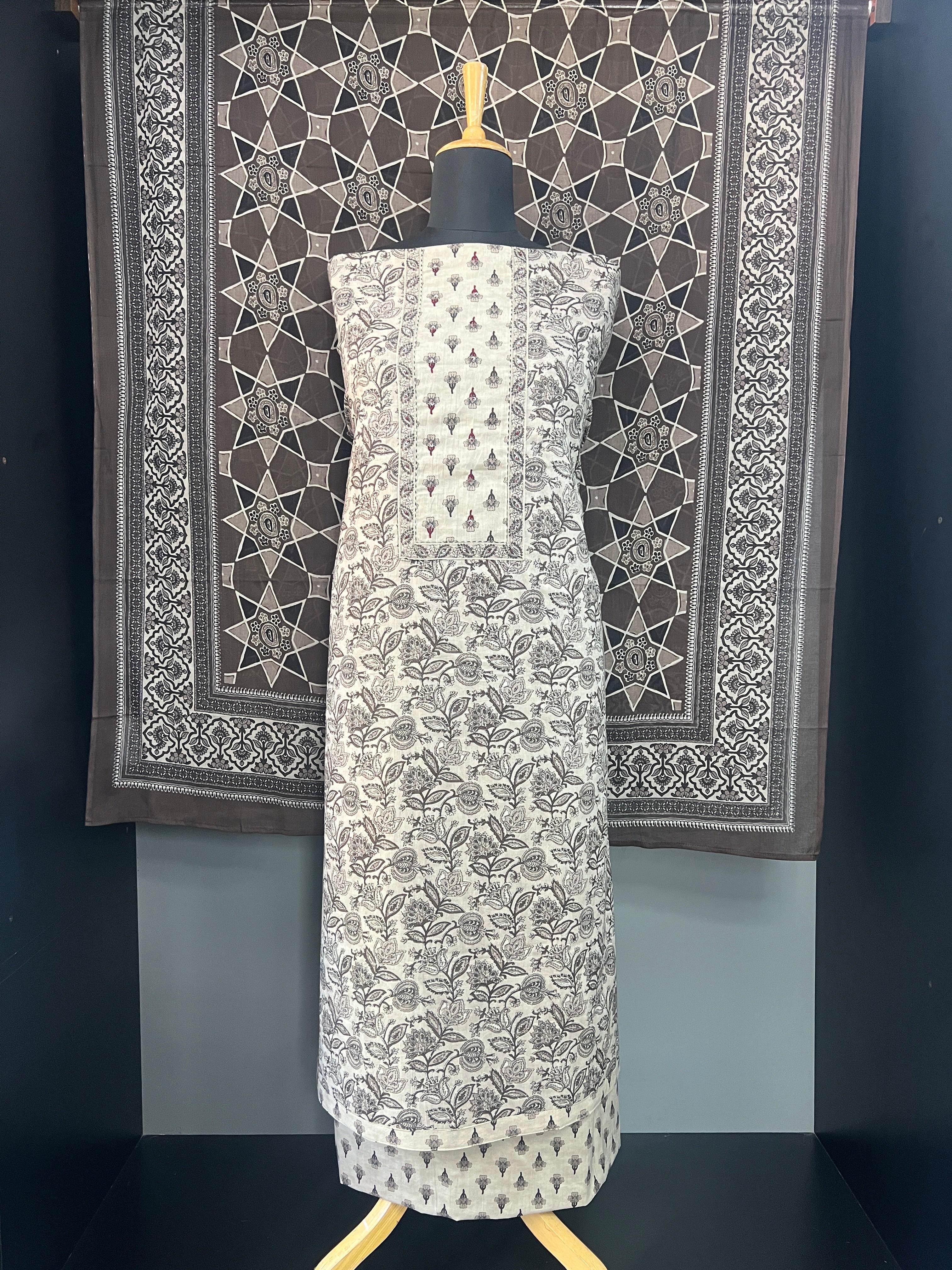 Printed Cotton Salwar Set | JRC127