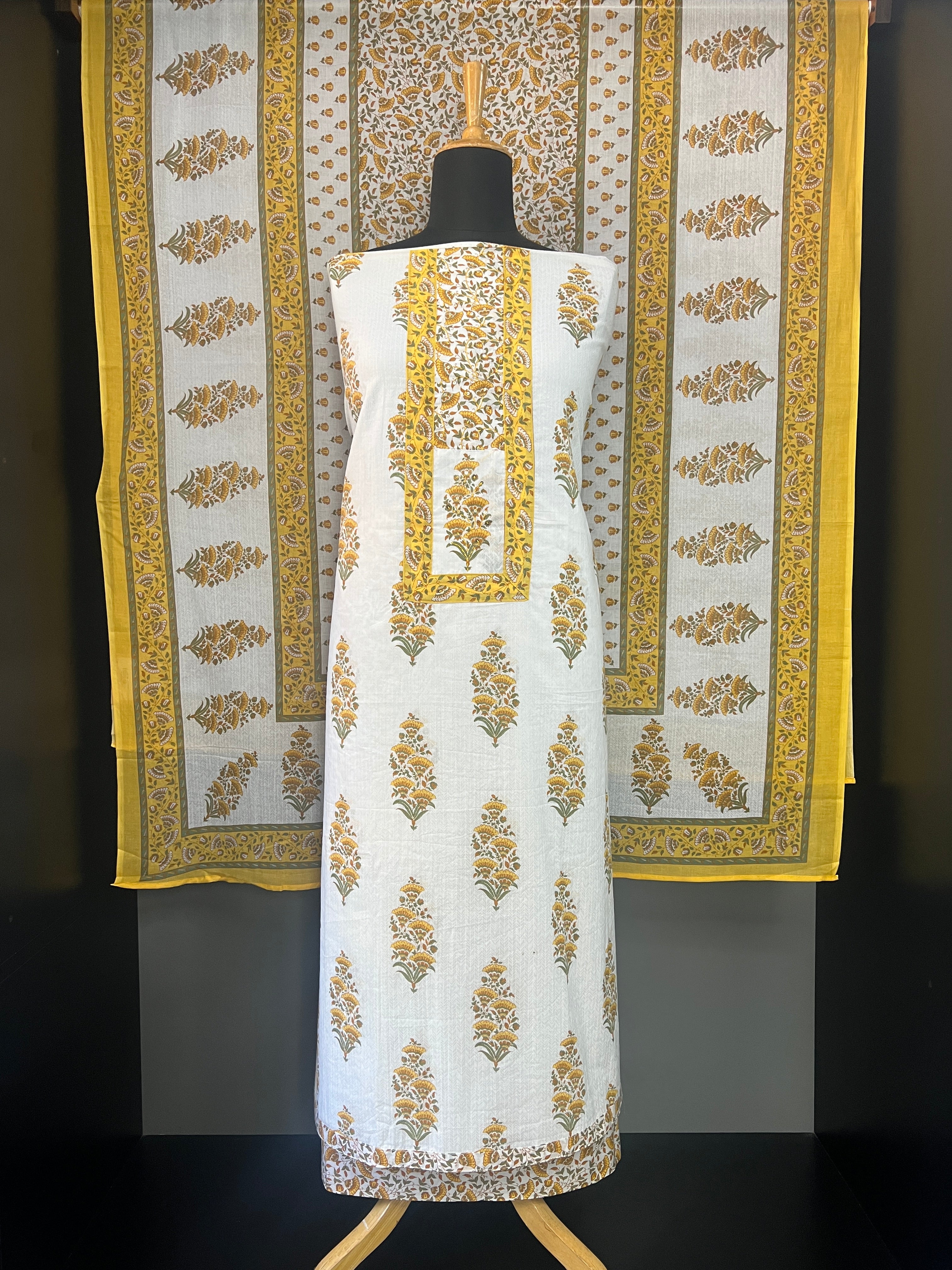 Printed Cotton Salwar Set | JRC123