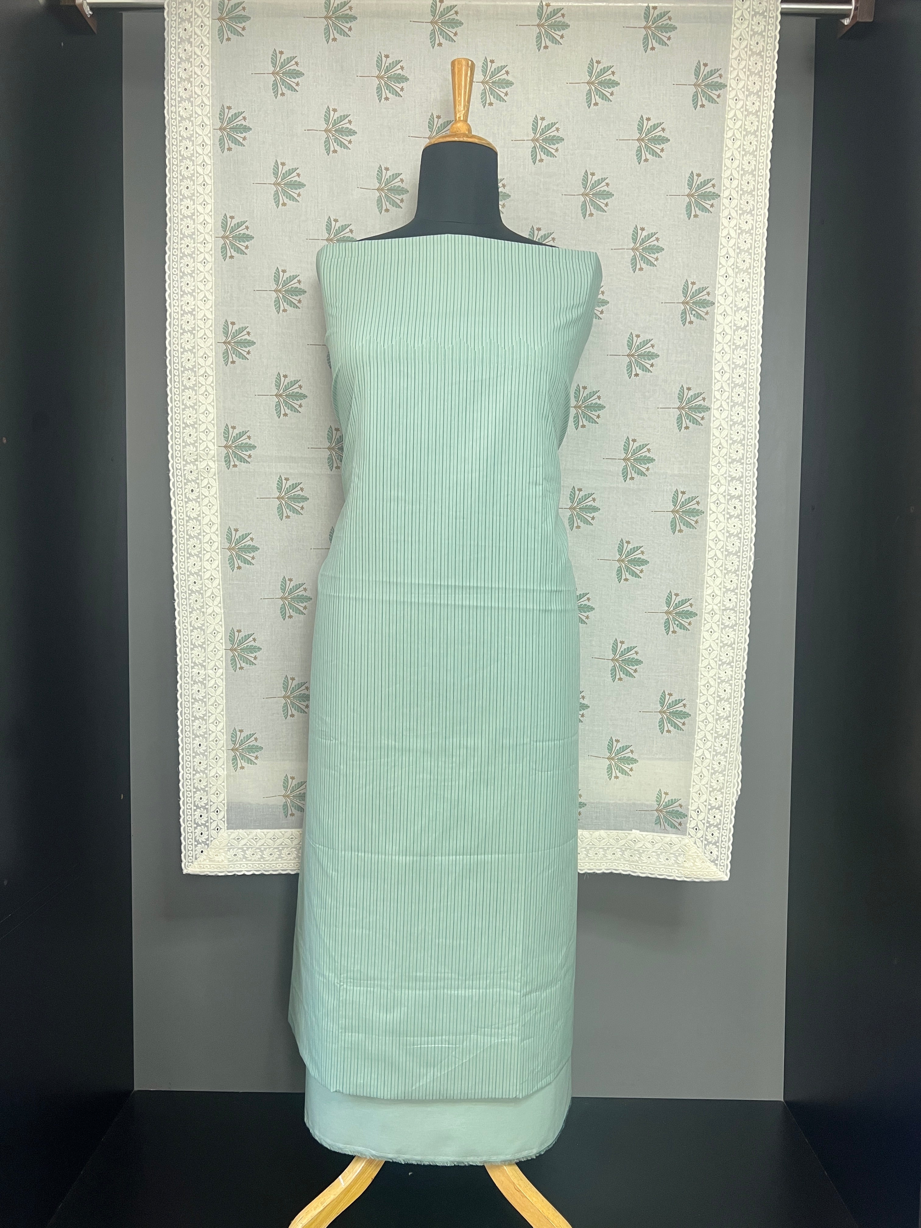 Strip Pattern Cotton Salwar Set |HE281