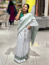 Printed Cotton Saree | VDA185