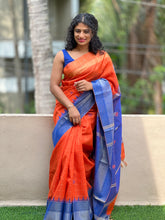 Temple Border Semi Silk Saree | SKH157