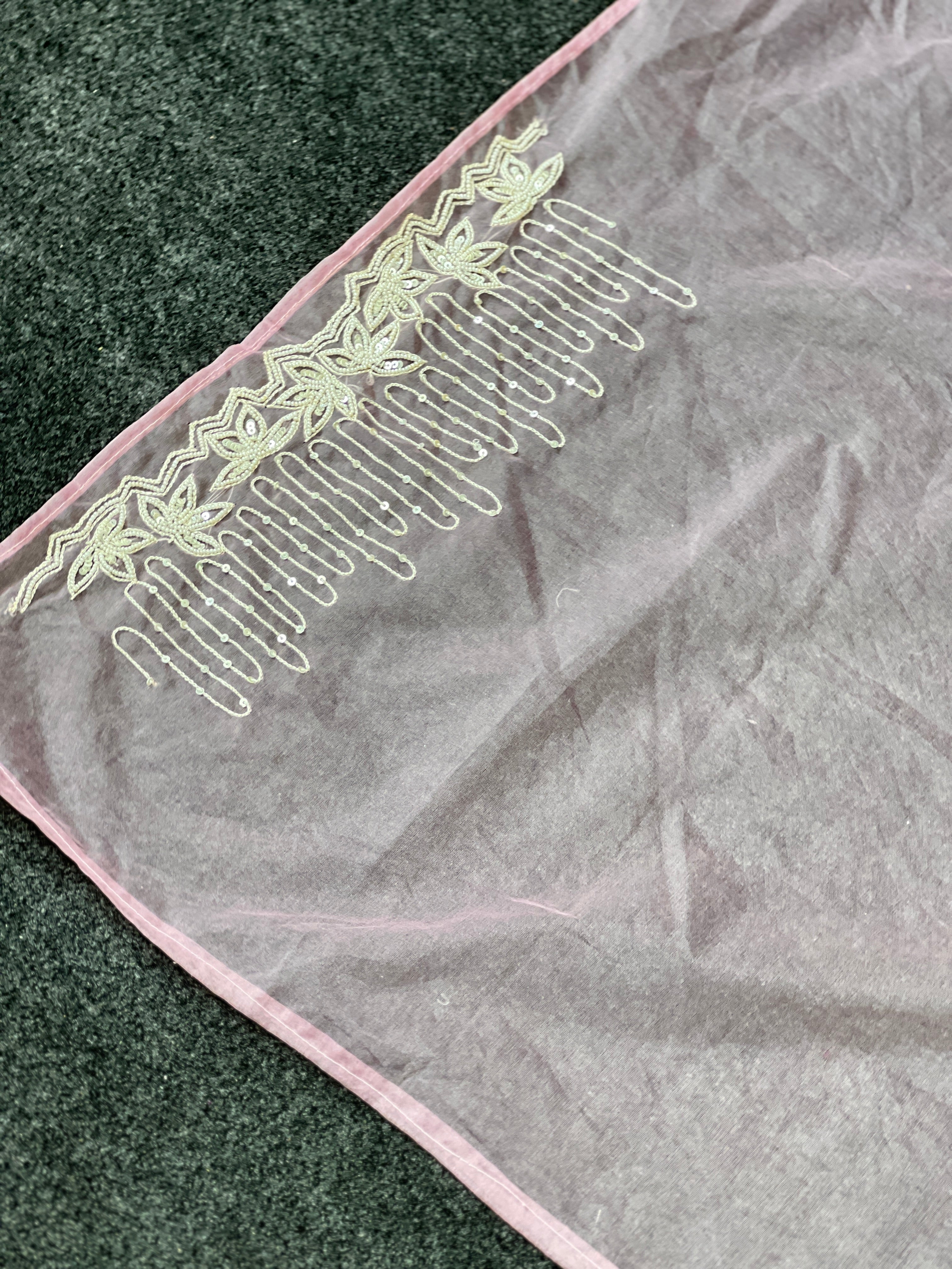 Party Wear  Organza Saree | SBP286
