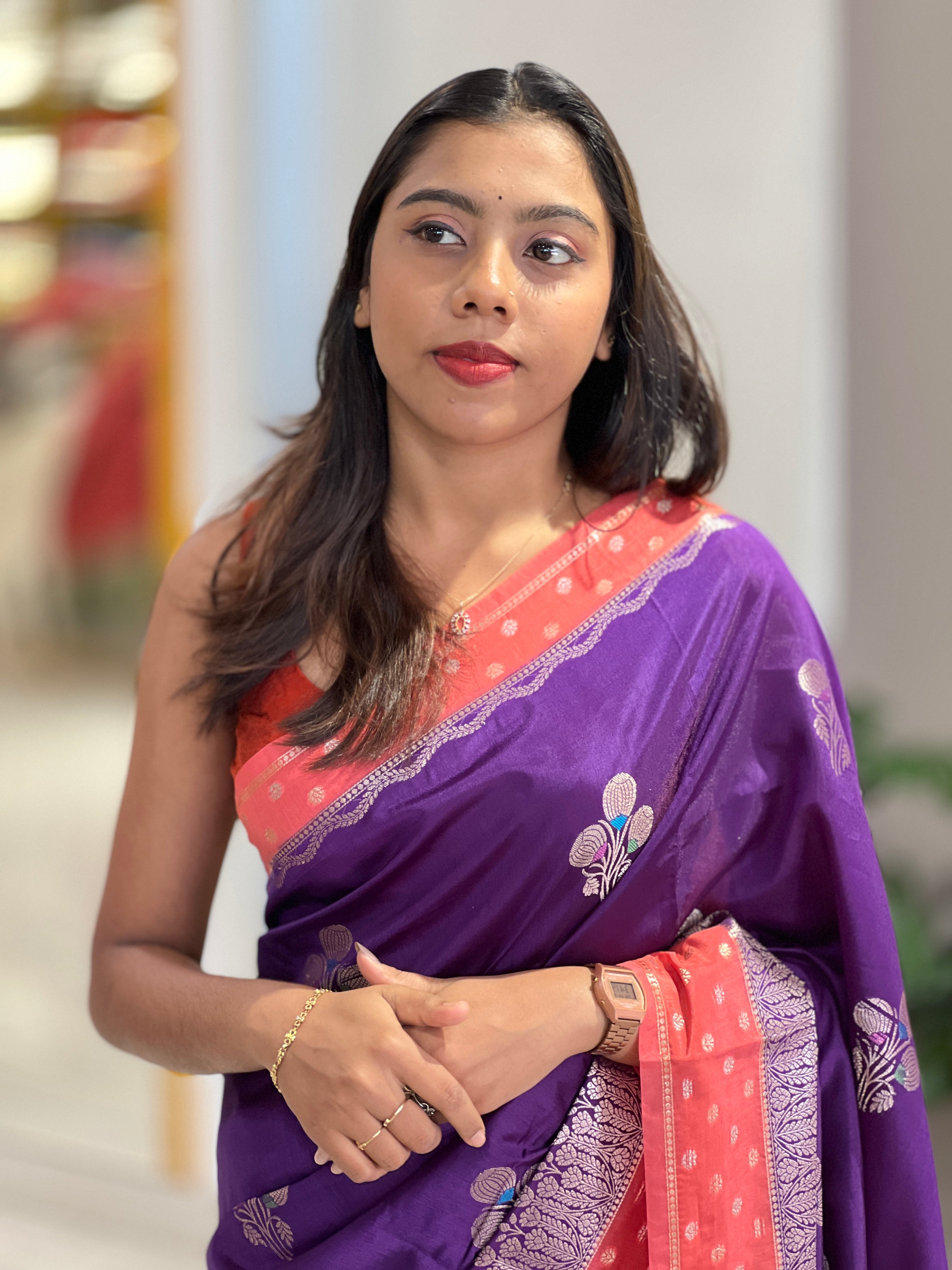 Zari Woven Banarasi Saree | NN421