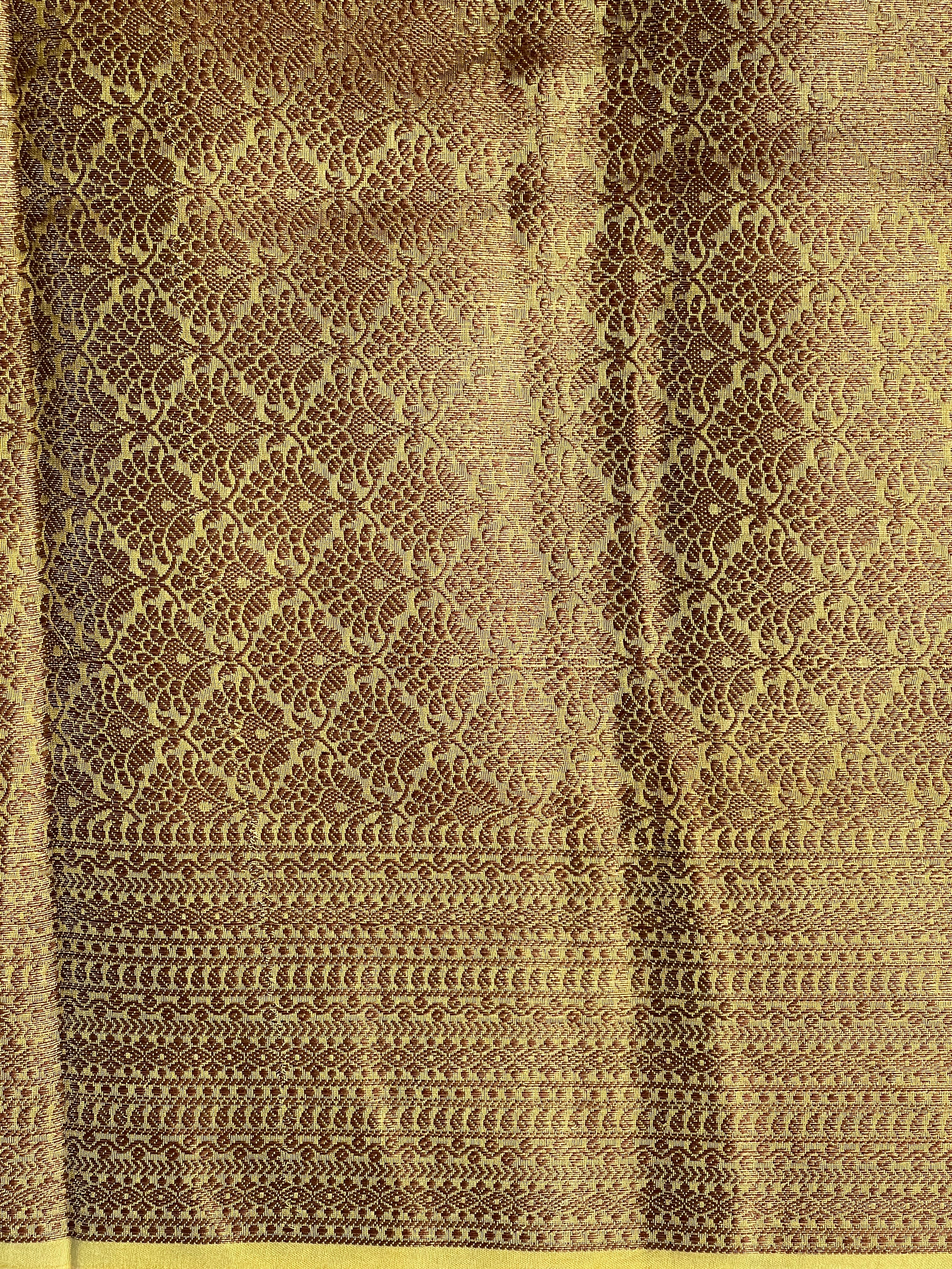 Rangat Pattern Chanderi  Banarasi Saree | MM544