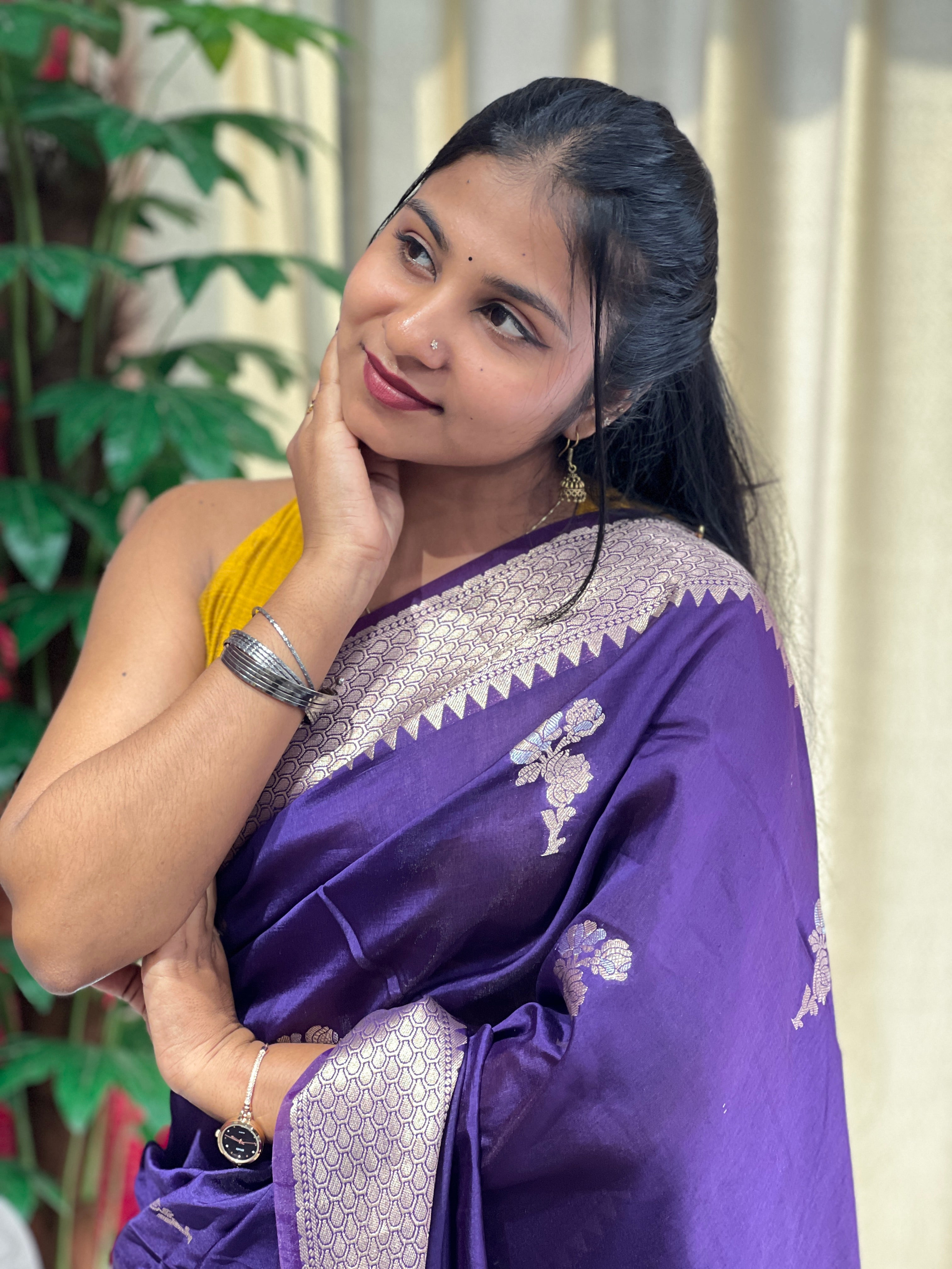 Zari Woven Banarasi Saree | NN423