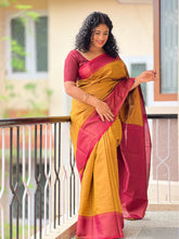 Daimond Weaving Semi Silk Saree | KF135