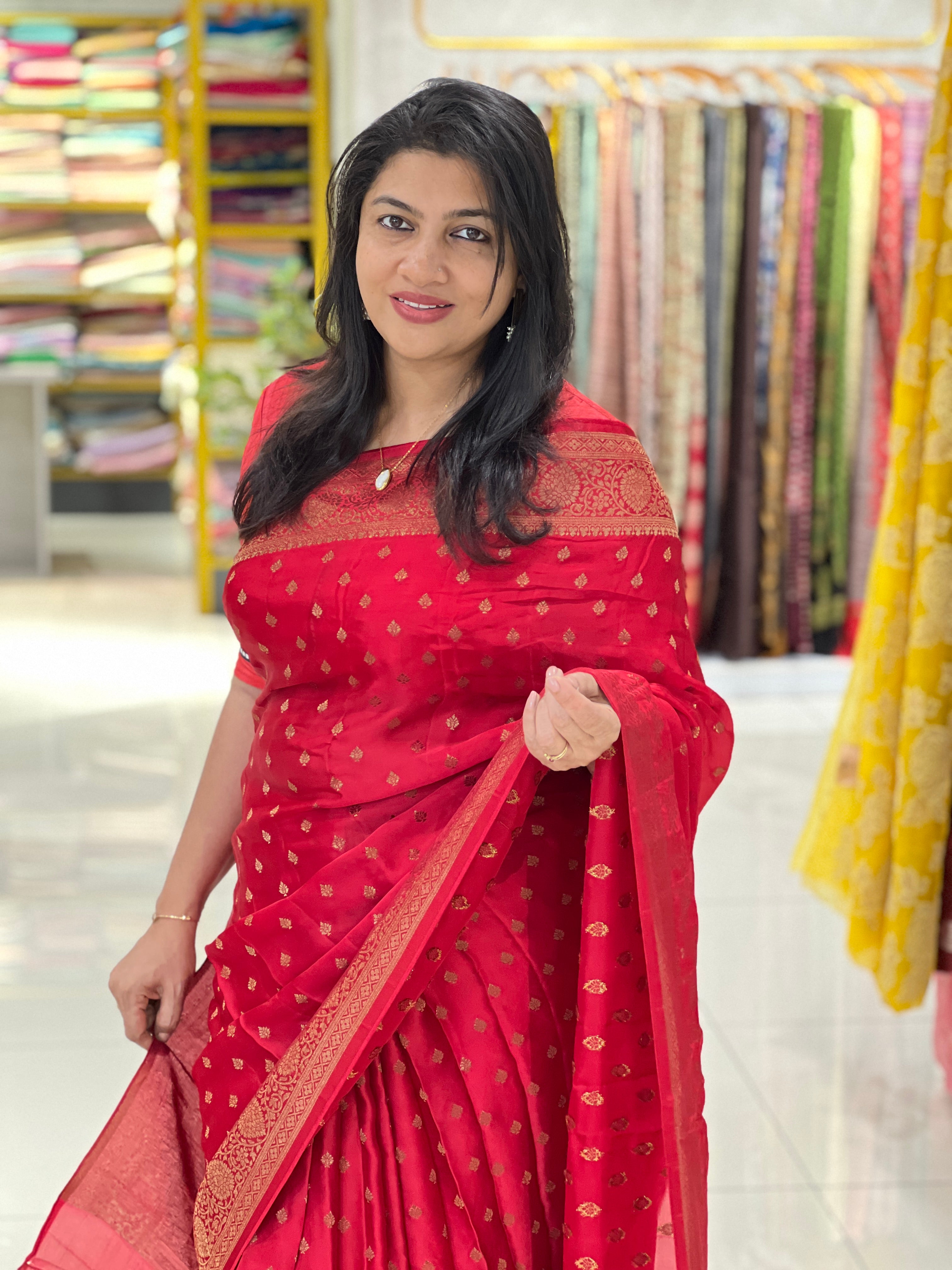 Banarasi Woven Soft Silk Saree | YNG1140