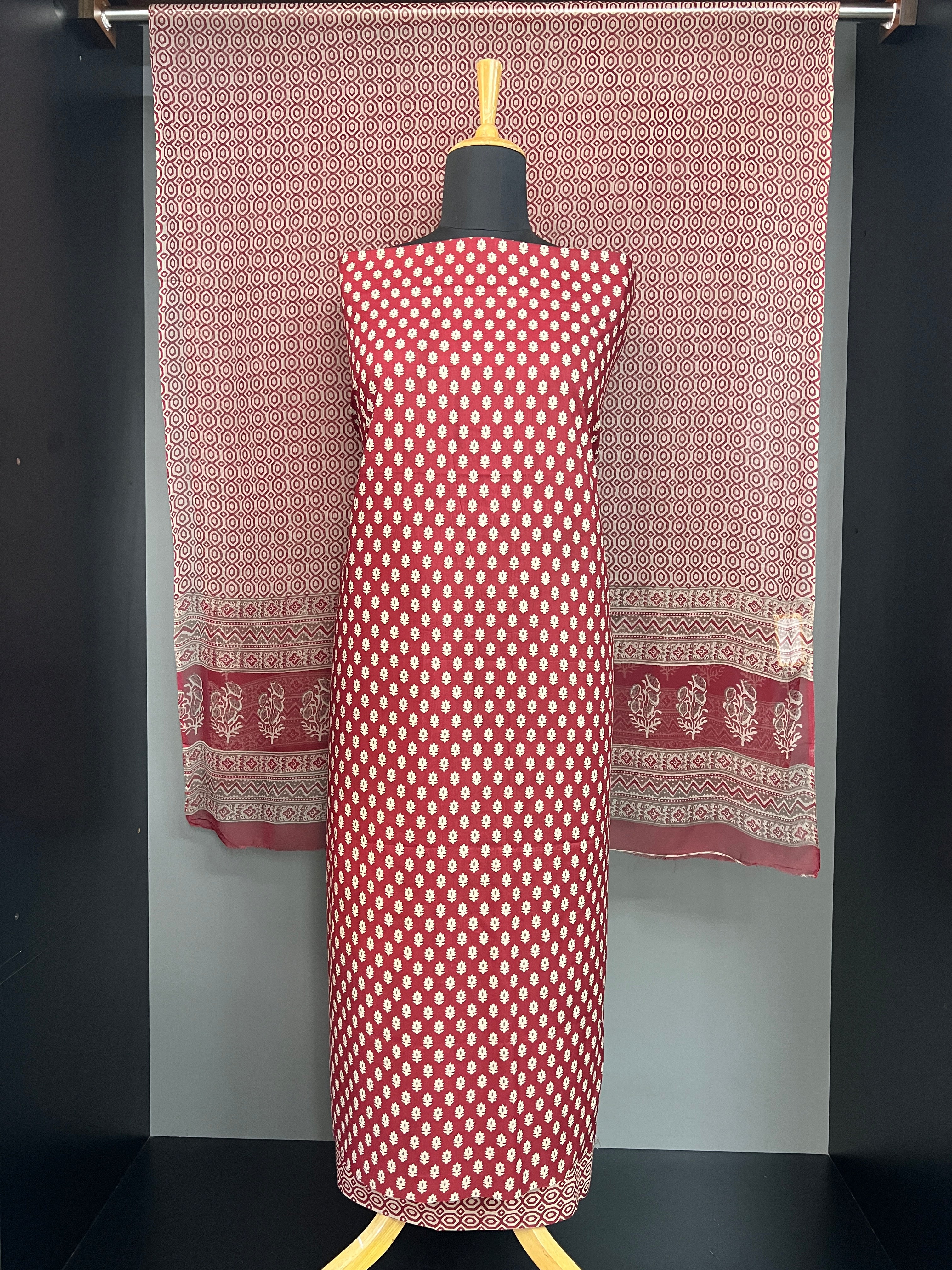 Printed Cotton Salwar Set | JRC104