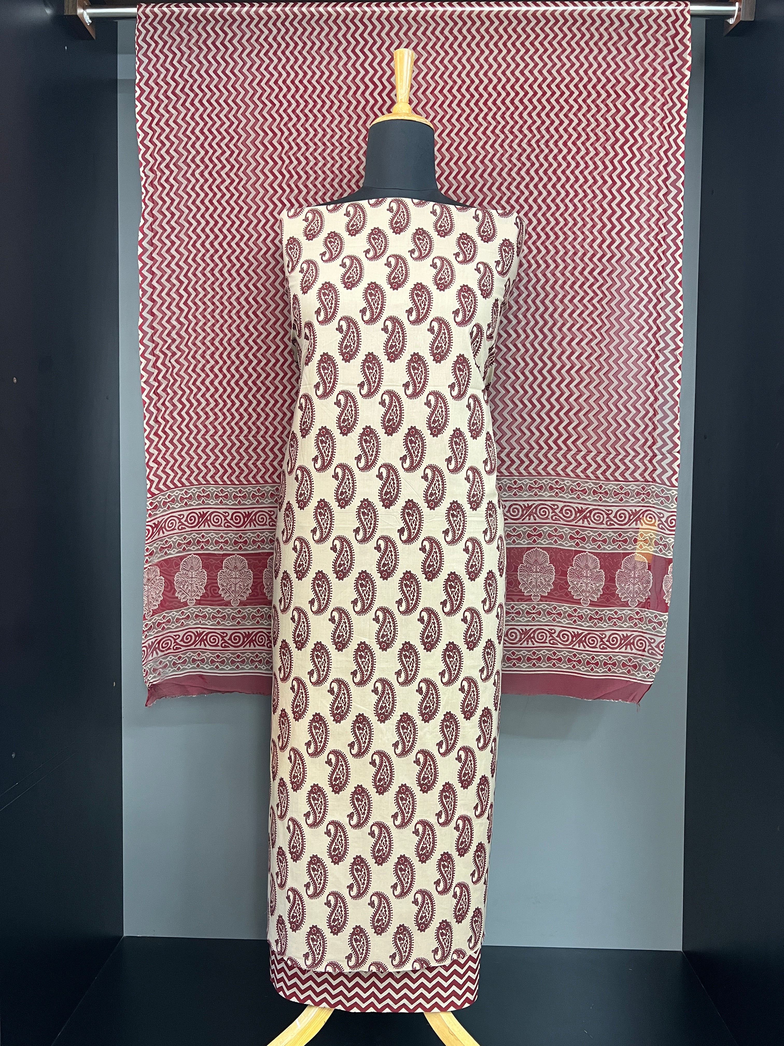 Printed Cotton Salwar Set | JRC105