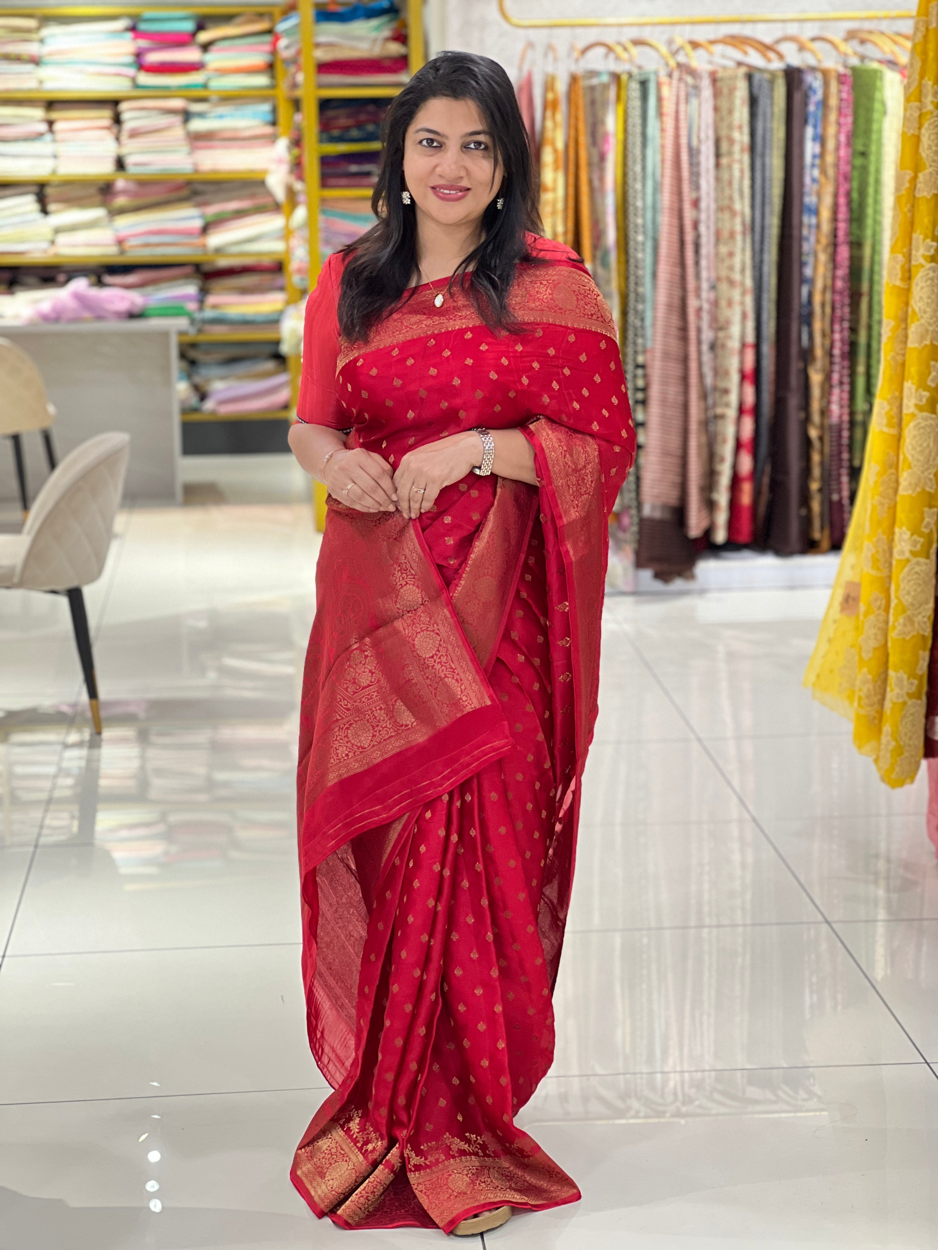 Banarasi Woven Soft Silk Saree | YNG1140