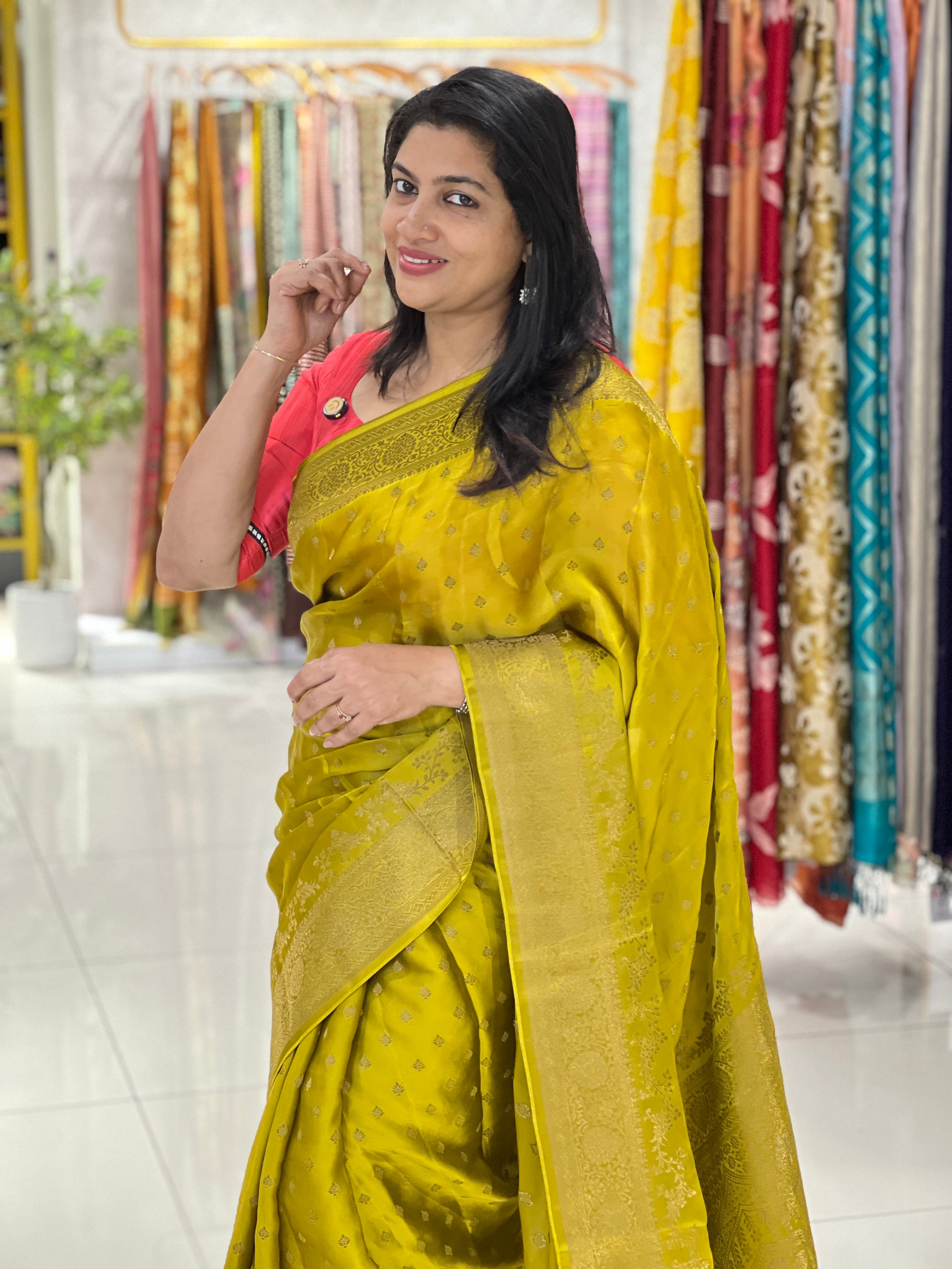 Banarasi Woven Soft Silk Saree | YNG1146