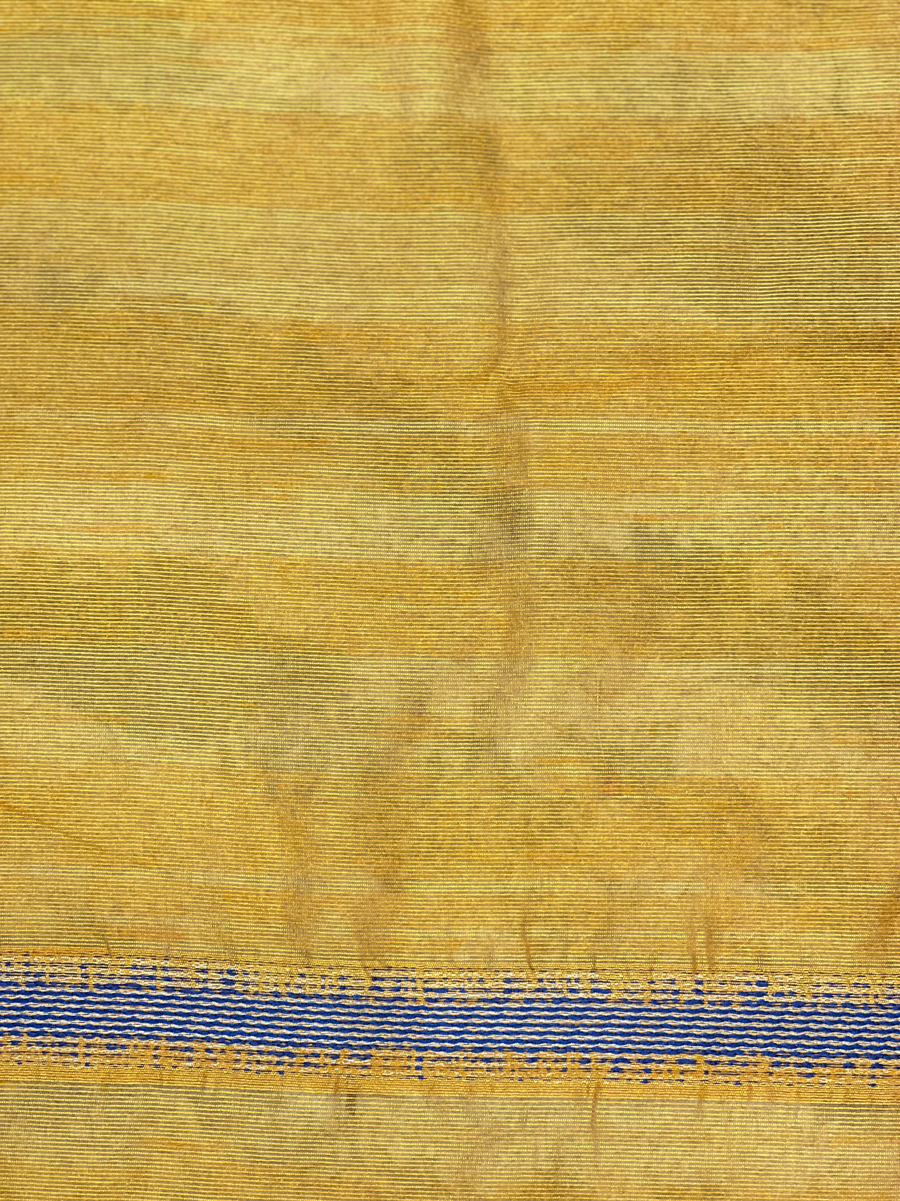 Floral Pattern Semi Jute Saree | YNG1628