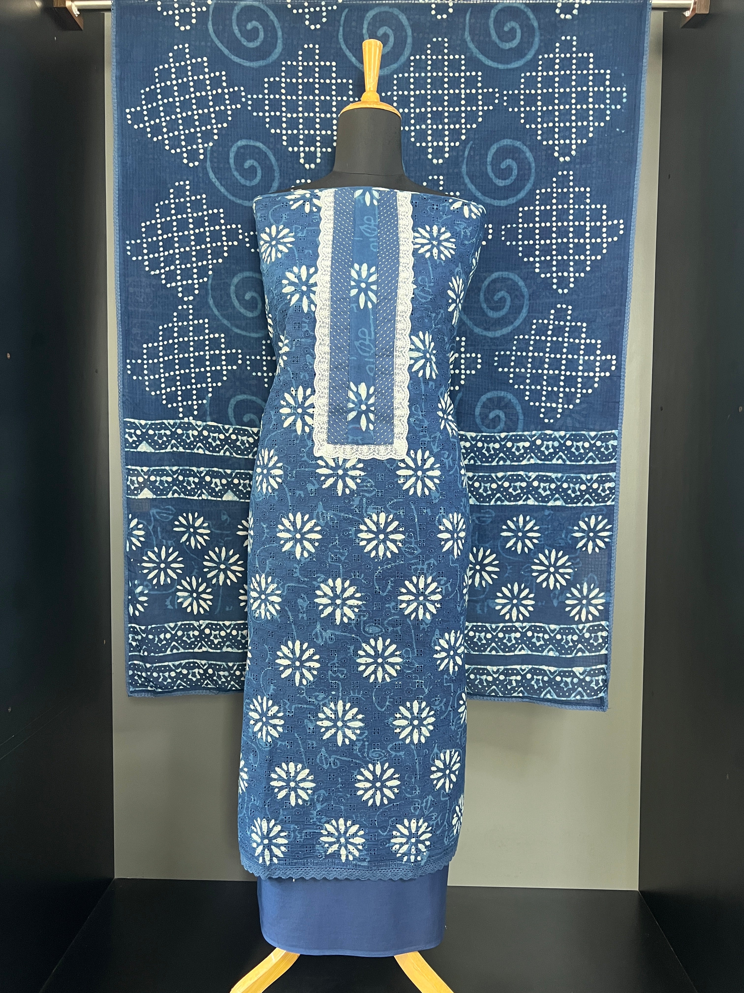 Hand Block Printed Cotton Salwar Set |SSC187
