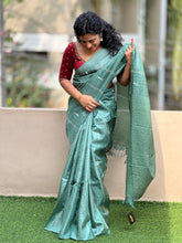 Kesiya Weaved Bamboo Tussar Saree | SKH197