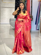 Traditional Zari Buta Weaved Banarasi Silk Saree | PMC123