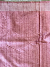 Machine Embroidery With Kantha Border Detailed Tussar Finish Saree | SUN317