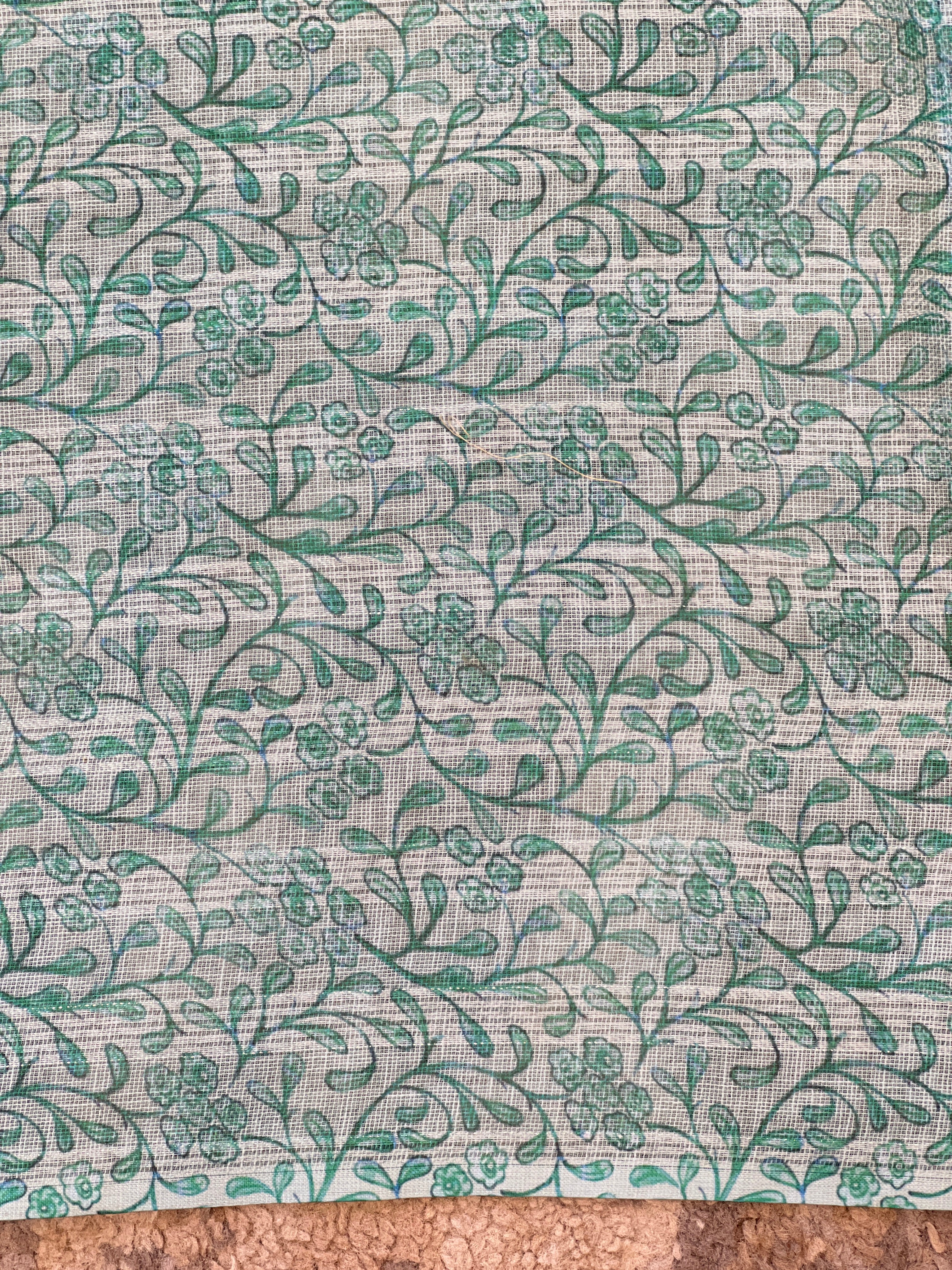 Floral Buta Pattern Linen Saree | YNG1471