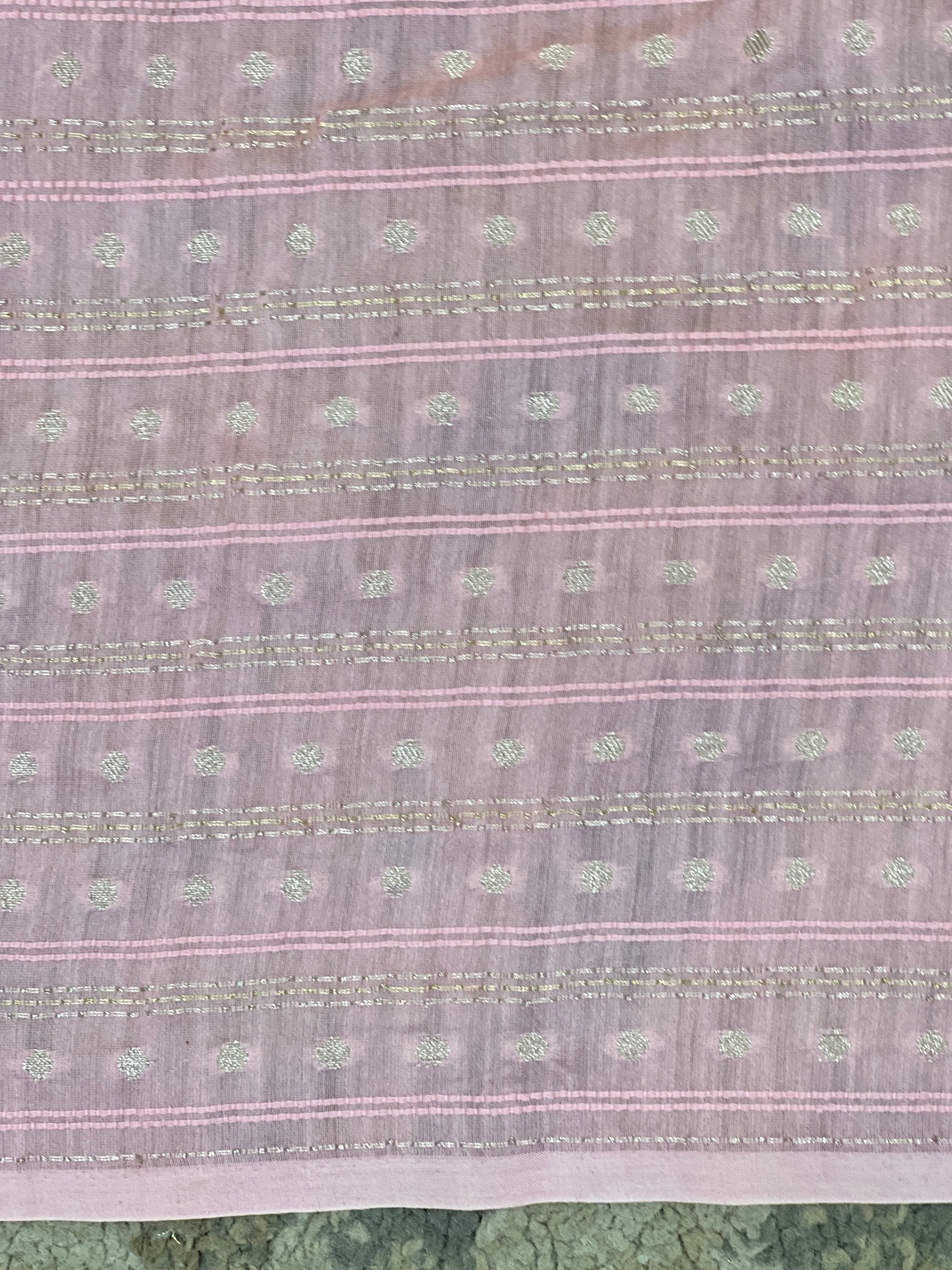 Lucknowi Embroidered Organza Saree | MM602