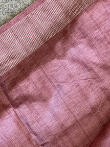Machine Embroidery Semi Tussar Saree | SUN293