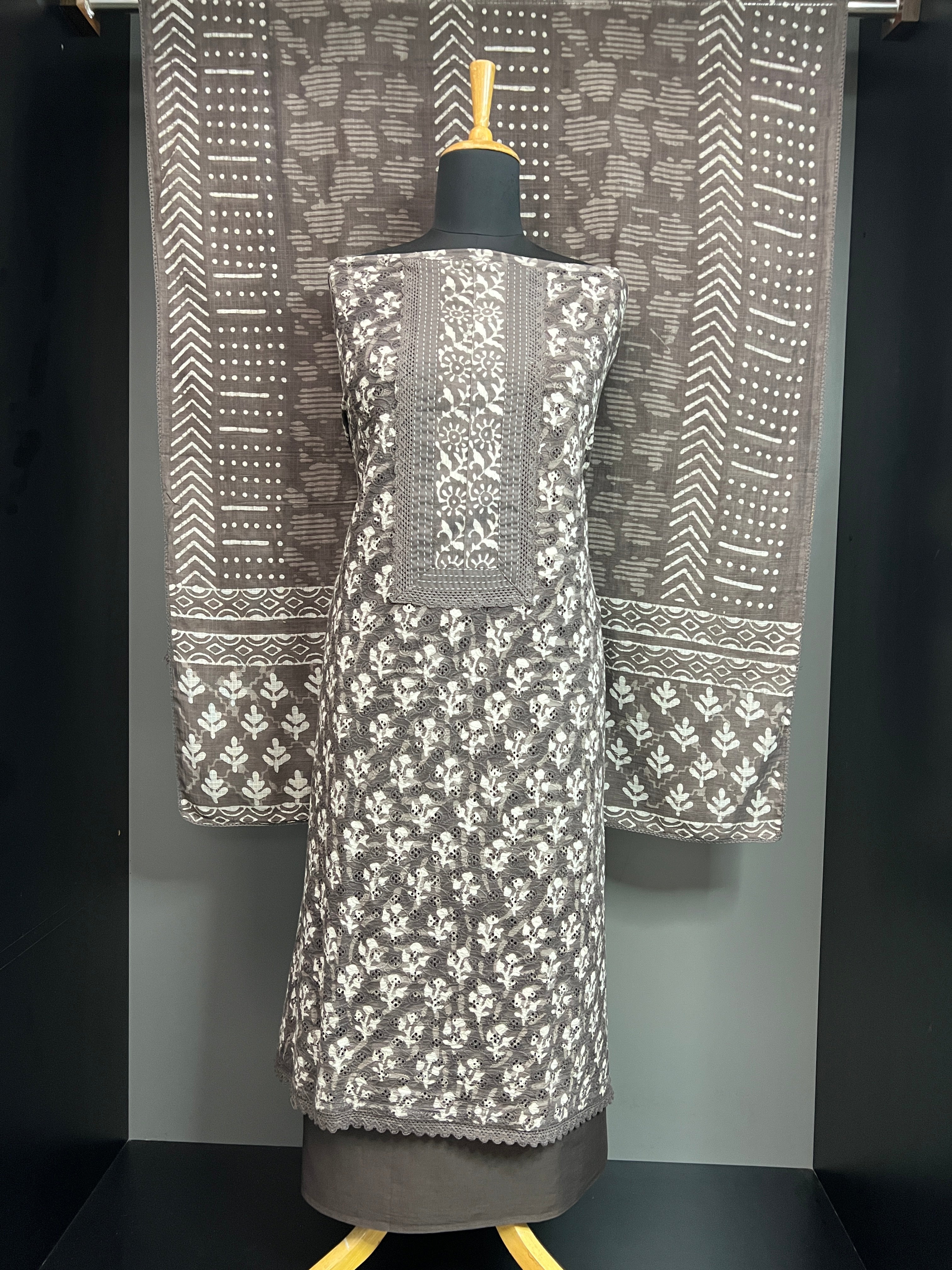 Floral & Printed Pattern Cotton Salwar Set |SSC190