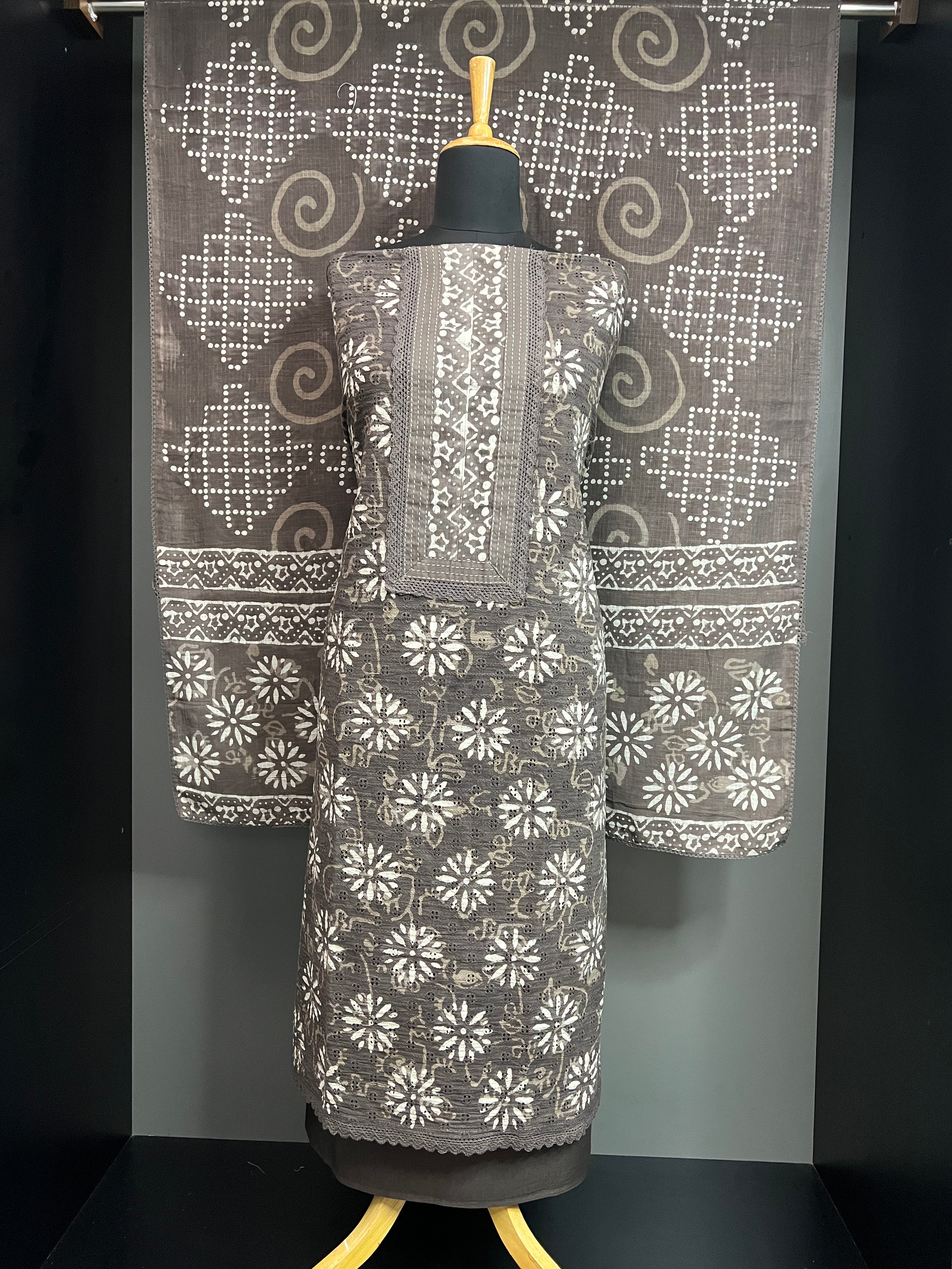 Floral & Printed Pattern Cotton Salwar Set | SSC188
