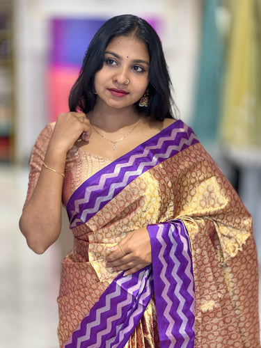 Zari Woven Tissue Saree | NN263