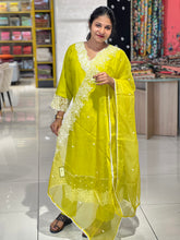 Machine Embroidery Patterned Muslin Finish Kurta Set | FW322