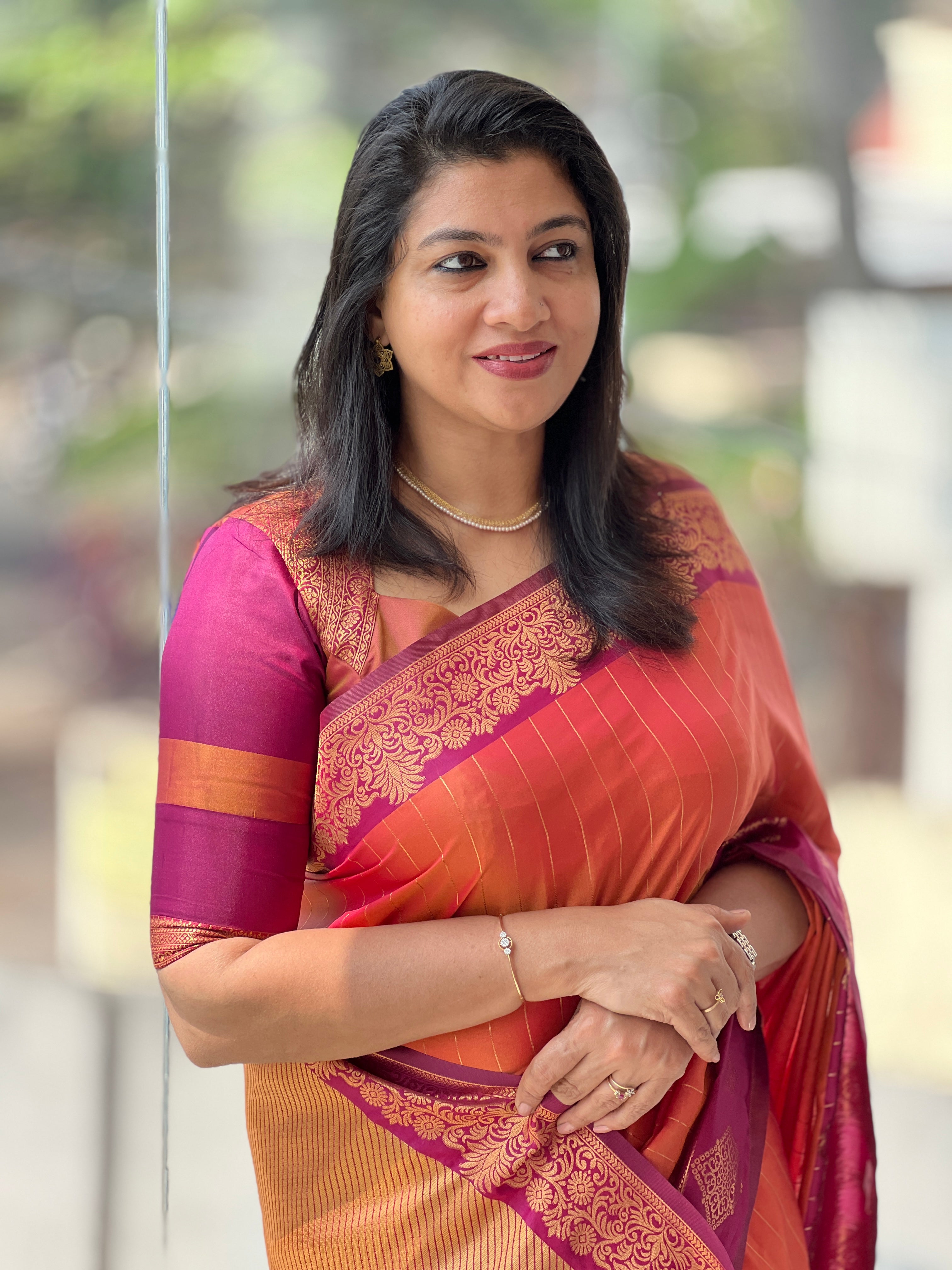 Traditional Zari Woven Semi Silk Saree | HT336