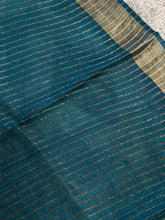 Block Printed Desi Tussar Saree | MNH382