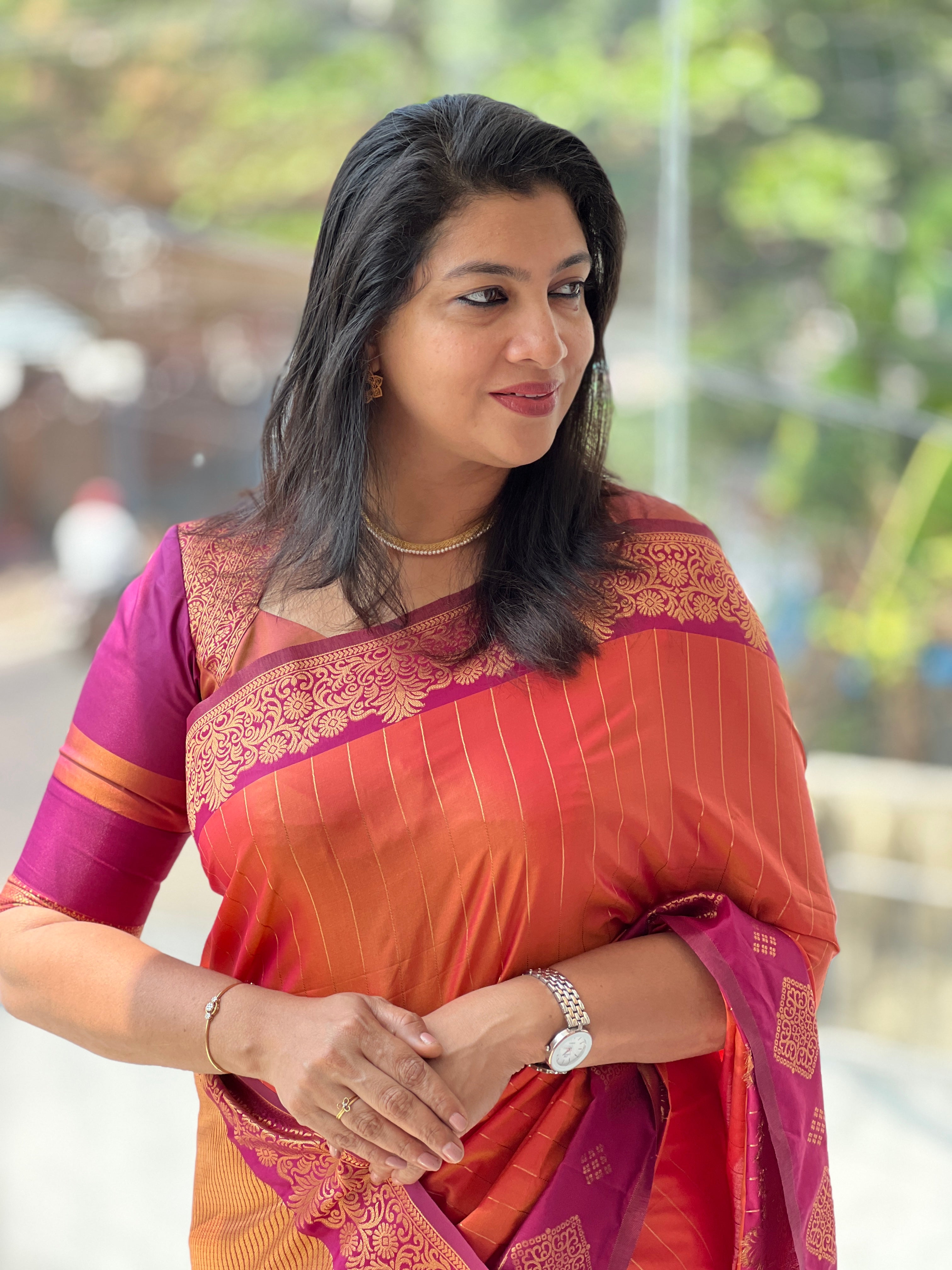 Traditional Zari Woven Semi Silk Saree | HT336