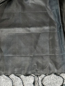 Solid Body Patterned Soft Silk Saree | GR148