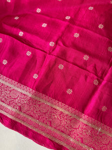 Banarasi Weaving Pattern Semi Tussar Saree | NN156