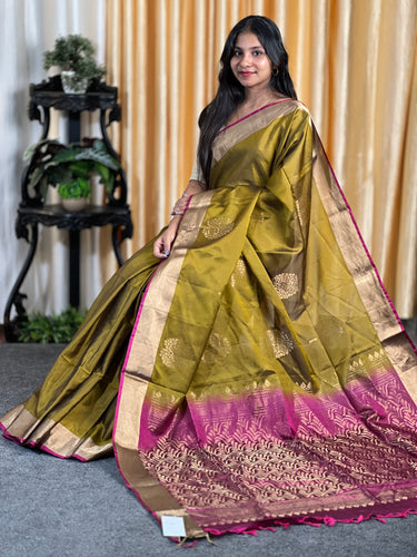 Zari Woven Soft Silk Saree | PRS209