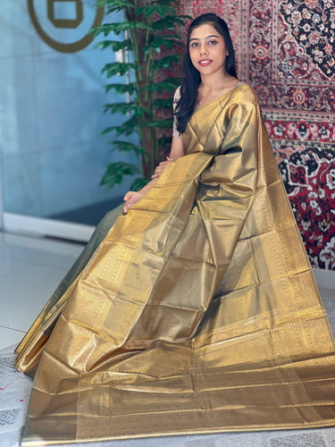 Zari Weaving Banarasi Silk Saree | PMC101