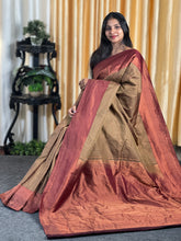 Diamond Patterned Soft Silk Saree | GR154