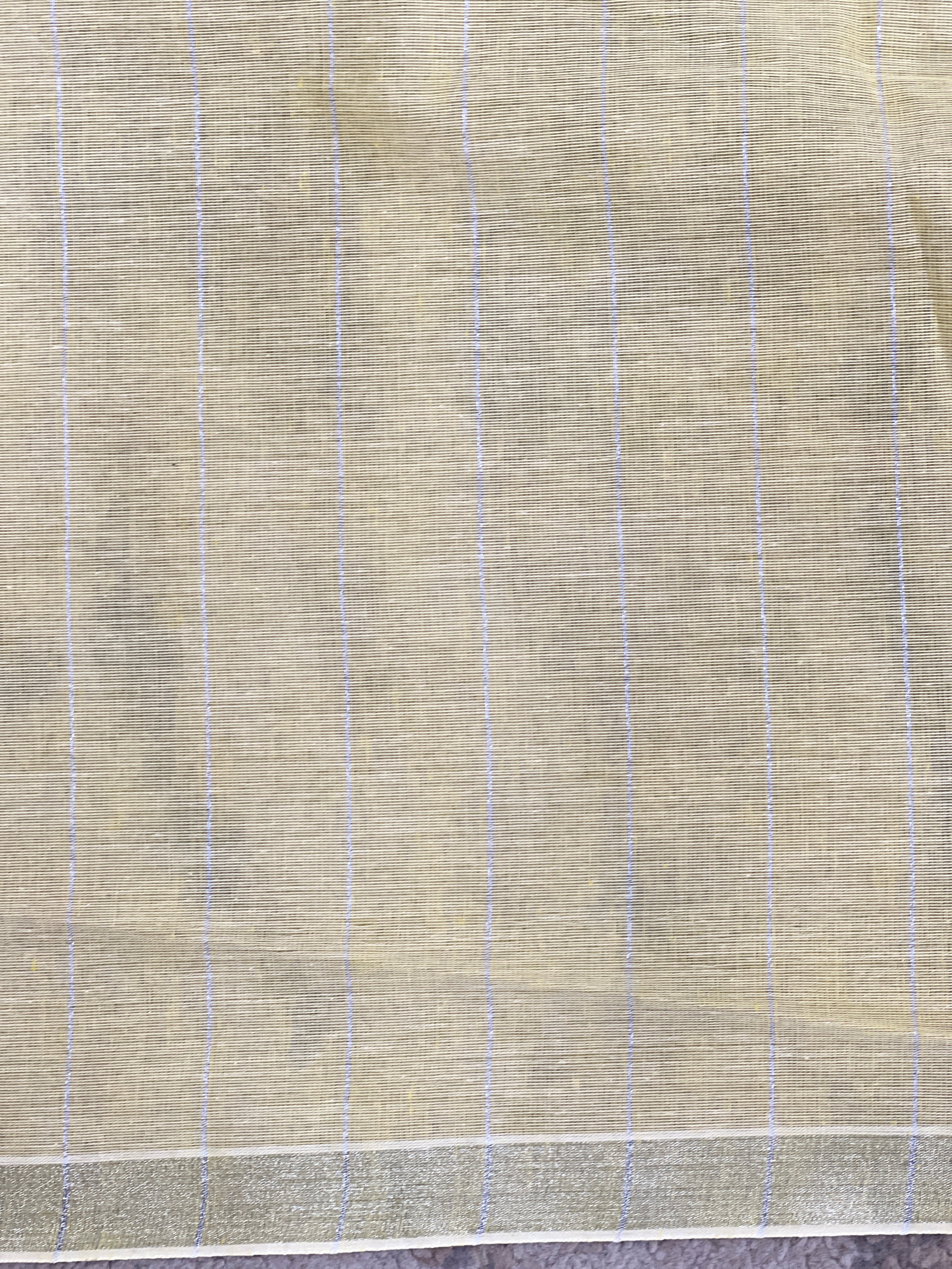 Machine Embroidered Cotton Saree | RVS108