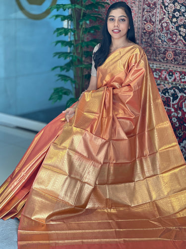 Zari Weaving Banarasi Silk Saree | PMC103