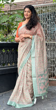 Screen Printed Chanderi Finish Saree | BLD261