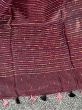 Kesiya Weaved Linen  Blended Saree | DLS314