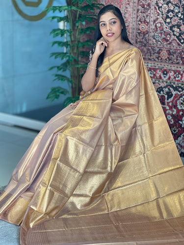 Zari Weaving Banarasi Silk Saree | PMC110