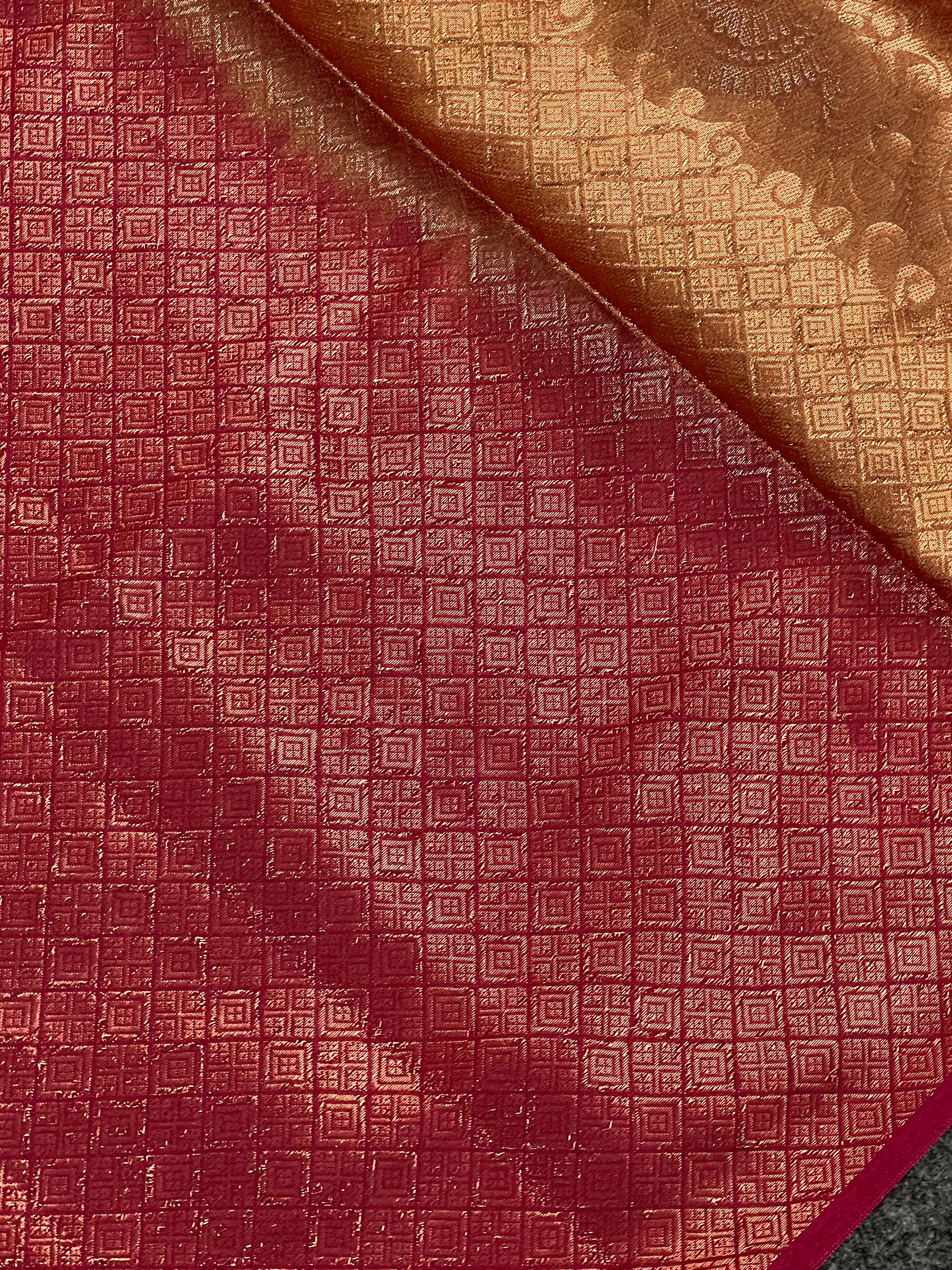 Zari Weaved Soft Silk Saree | TR156