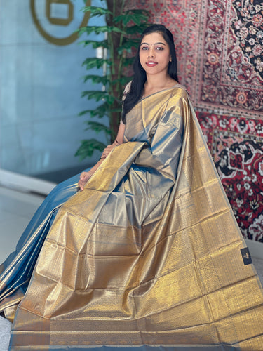 Zari Weaving Banarasi Silk Saree | PMC106