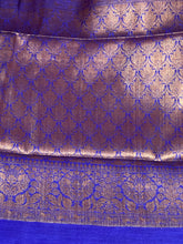 Banarasi Patterned Muga Tussar Saree | SK413