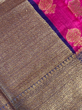 Banarasi Patterned Muga Tussar Saree | SK413